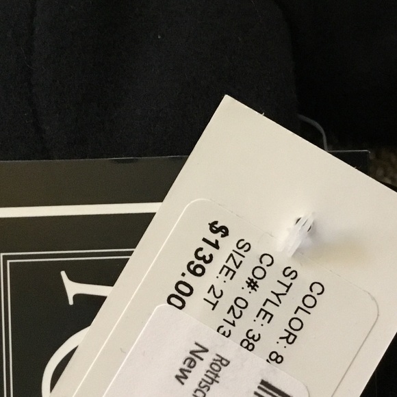 NWT Rothschild Toddler Ruffle Washable Coat Black - Picture 4 of 7